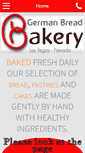 Mobile Screenshot of germanbreadbakerylasvegas.com